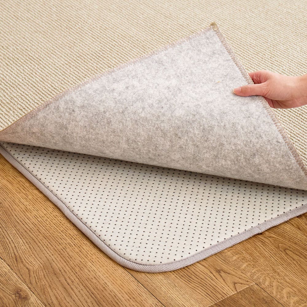 両面すべり止め付き ふっくらアンダーラグ 170×170 メーカー直送 ▼返品・キャンセル不可【他商品との同時購入】