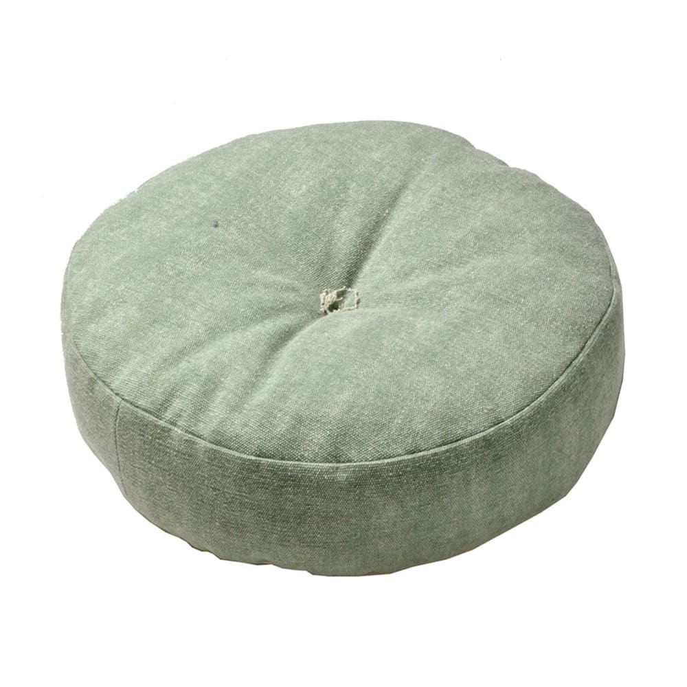 カラーが選べるデニム風生地のフロアラウンドクッション LGRメーカー直送 ▼返品・キャンセル不可【他商品との同時購入不可】