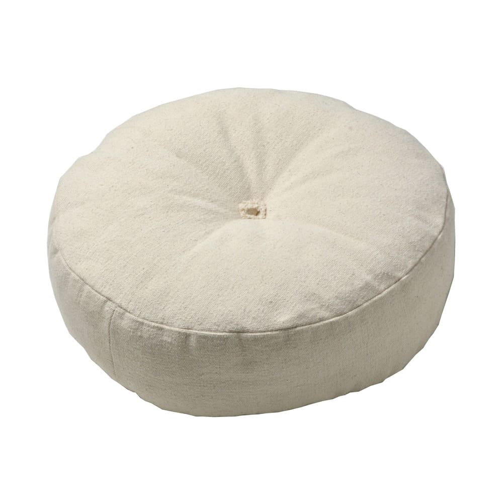 カラーが選べるデニム風生地のフロアラウンドクッション IV メーカー直送 ▼返品・キャンセル不可【他商品との同時購入不可】