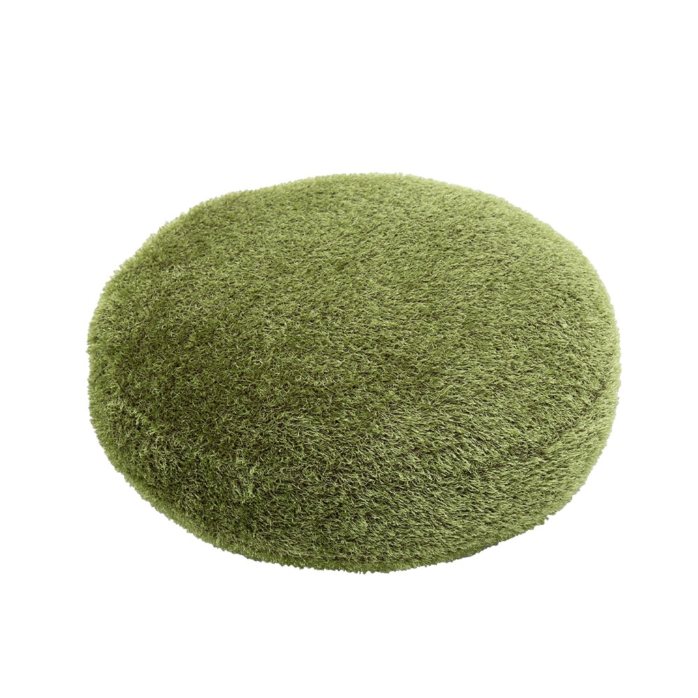 リアル芝生風生地のもちもちクッション シーヴァ 60R×11 メーカー直送▼返品・キャンセル不可【他商品との同時購入不可】