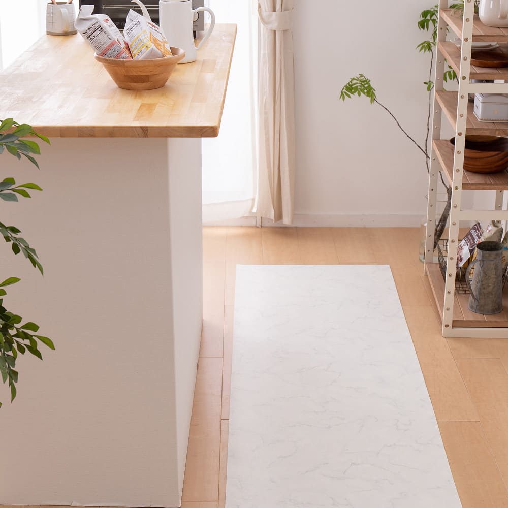 水拭きできるクッションフロア 大理石 90×400 メーカー直送 ▼返品・キャンセル不可【他商品との同時購入】