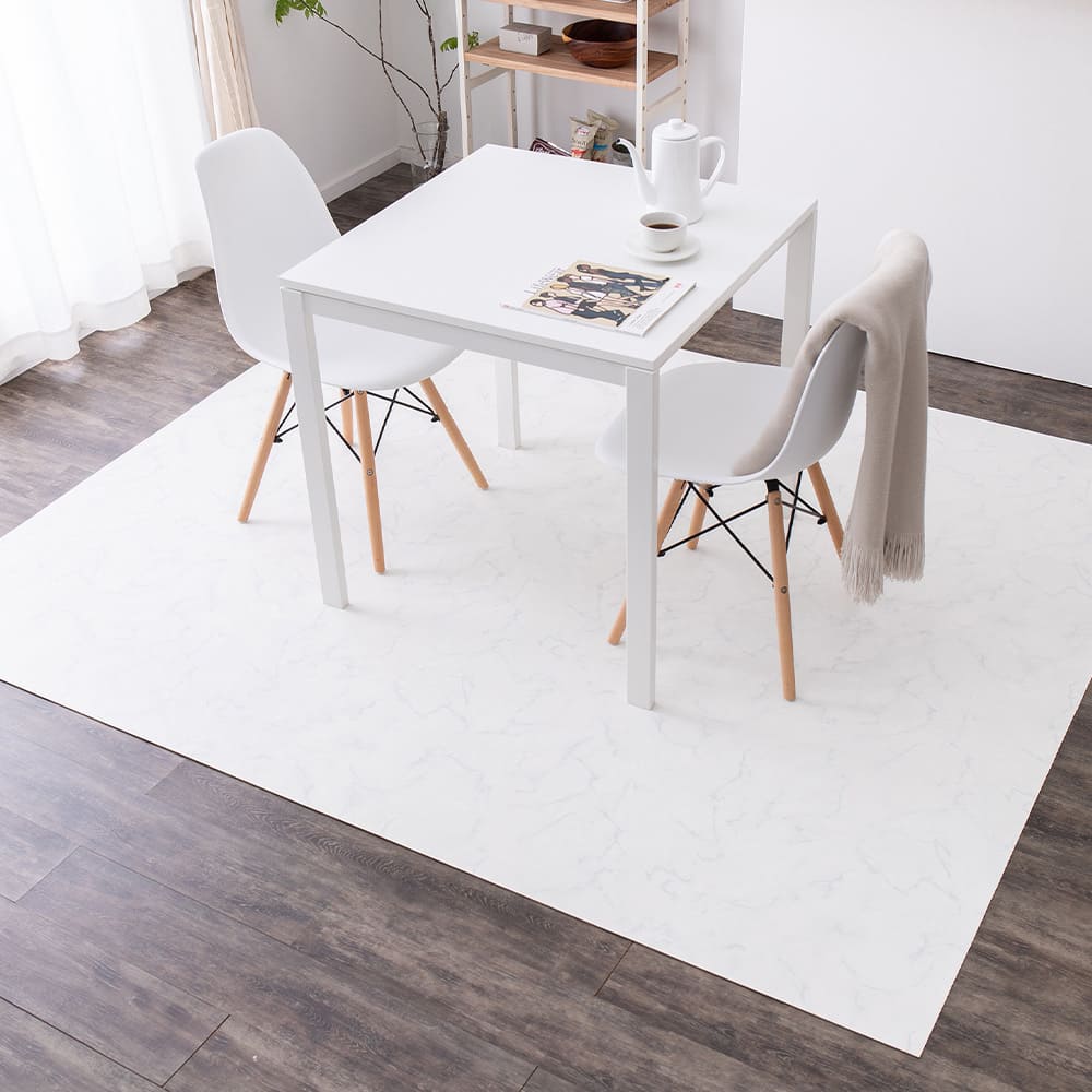 水拭きできるクッションフロア 大理石 182×220 メーカー直送 ▼返品・キャンセル不可【他商品との同時購入】