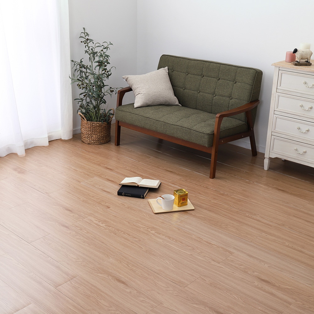 貼ってはがせる ウッド調フロアタイル メーカー直送 ▼ 返品・キャンセル不可【他商品との同時購入不可】