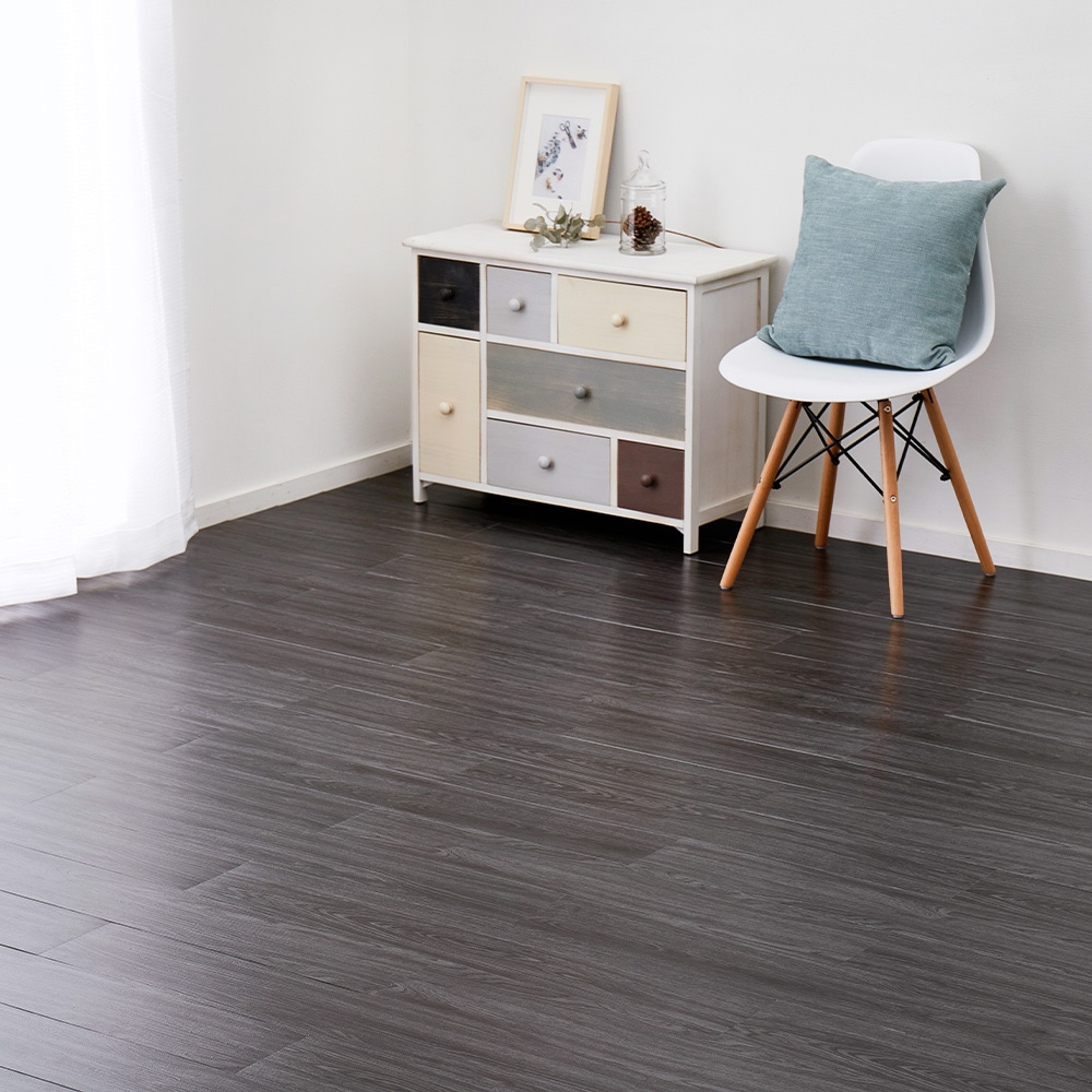 貼ってはがせる ウッド調フロアタイル メーカー直送 ▼ 返品・キャンセル不可【他商品との同時購入不可】