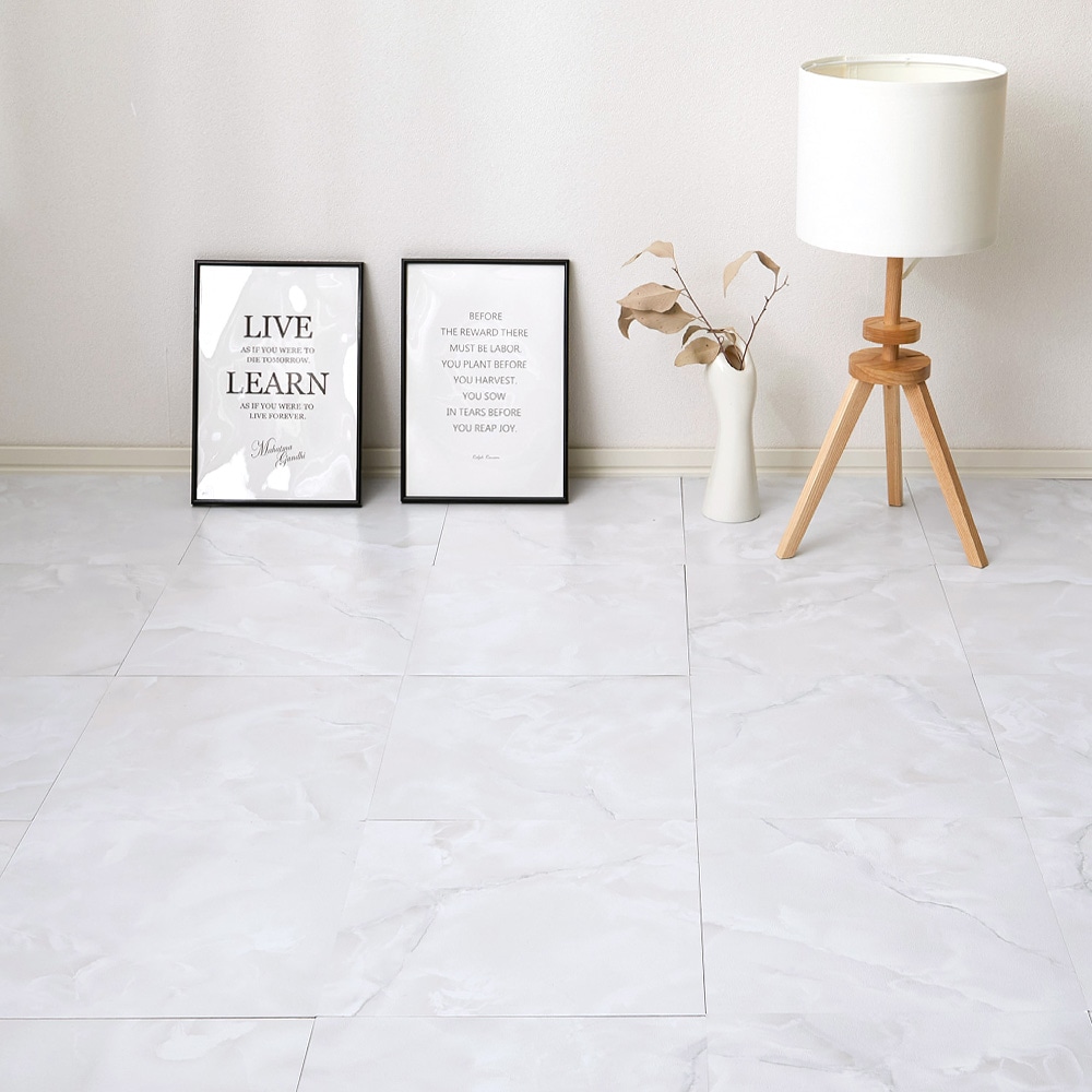 貼ってはがせる ストーン調フロアタイル メーカー直送 ▼ 返品・キャンセル不可【他商品との同時購入不可】