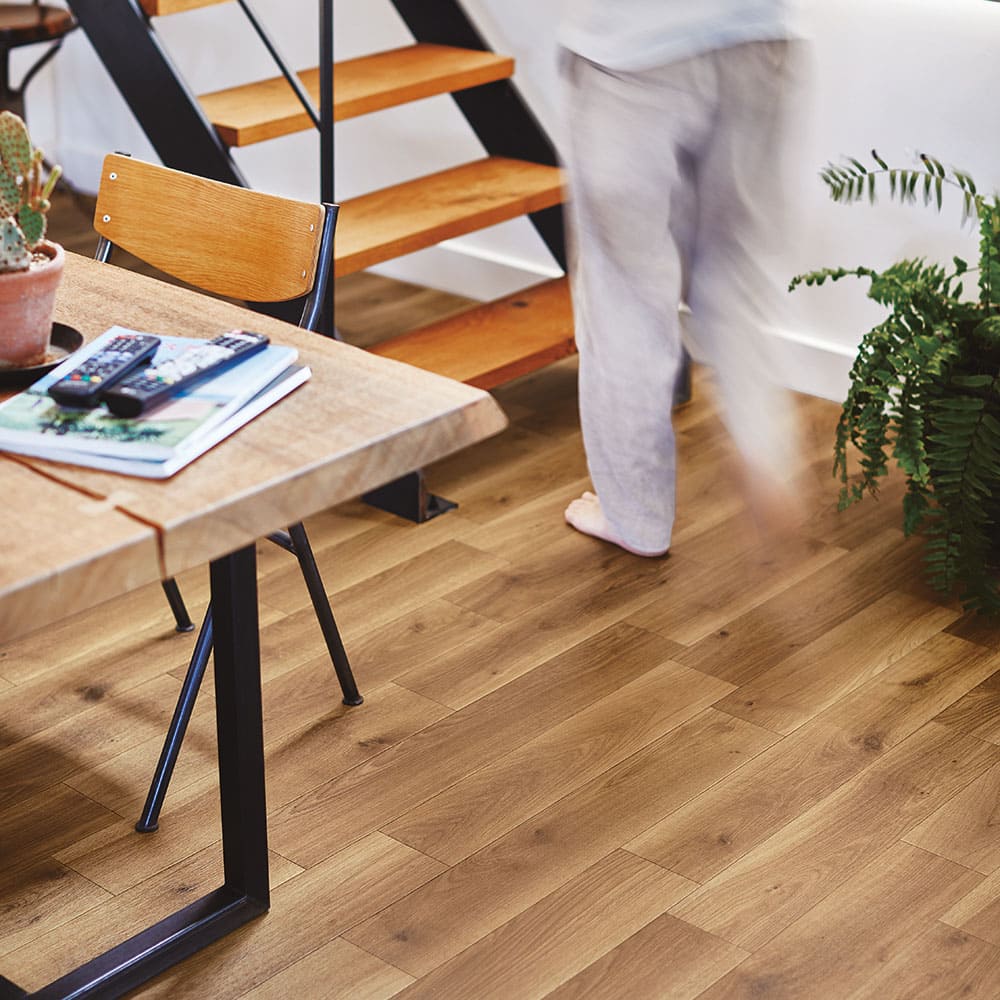 ペット対応 クッションフロア オーク 90×100 メーカー直送 ▼返品・キャンセル不可【他商品との同時購入】