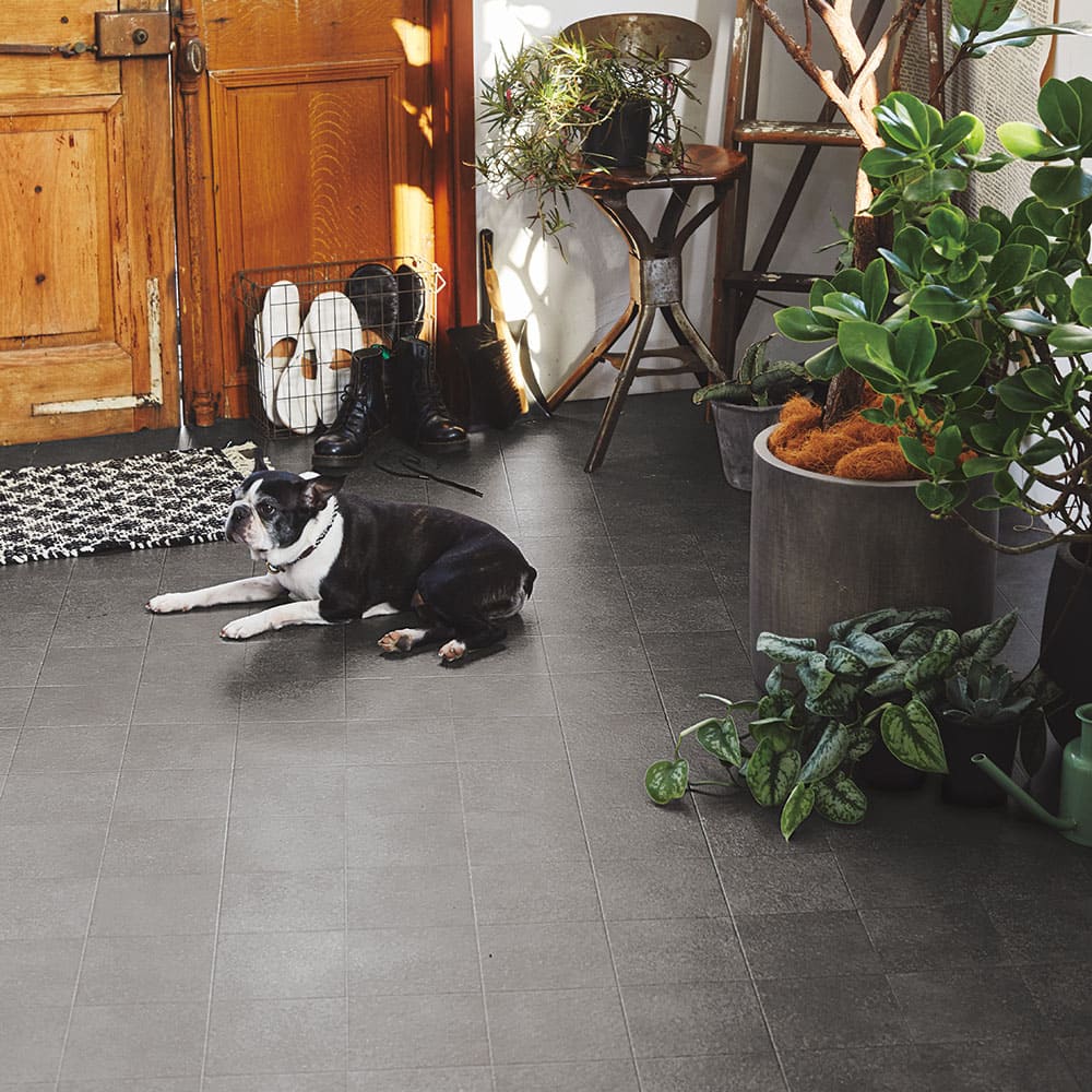 ペット対応 クッションフロア クレイブロック 90×100 メーカー直送 ▼返品・キャンセル不可【他商品との同時購入】