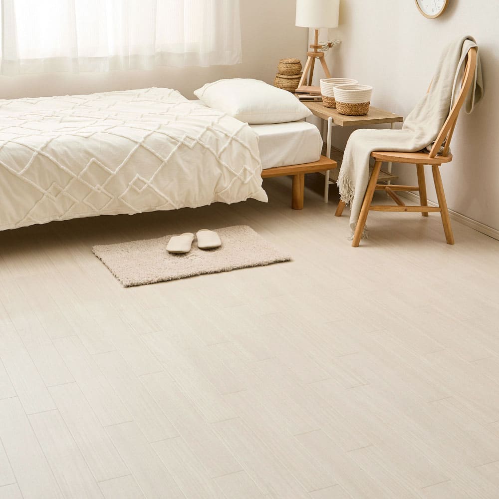 クッションフロア 8帖 クリーム メーカー直送 ▼返品・キャンセル不可【他商品との同時購入】