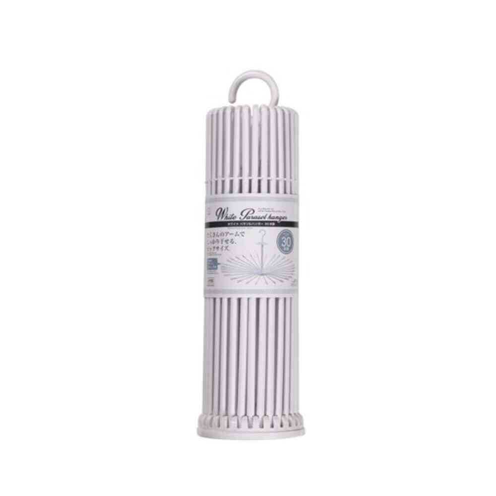 小久保工業所 ホワイトパラソルハンガ－30本掛