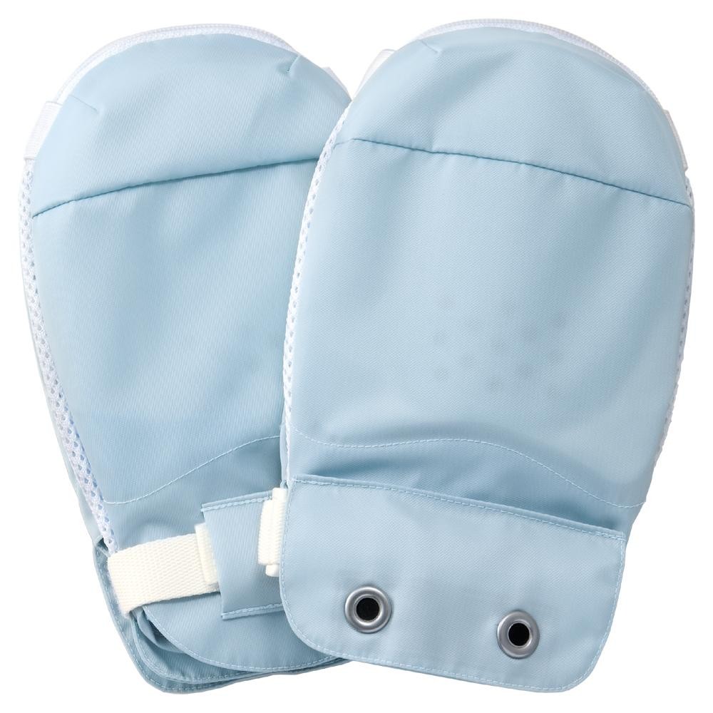 セーフミトンII ブルー 1双(2枚)入 左右兼用 041051 メーカー直送 ▼返品・キャンセル不可【他商品との同時購入不可】