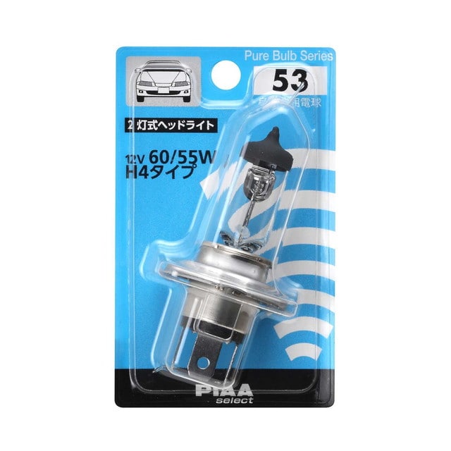 H4 12V60/55W 2灯式補修バルブ 1ヶ入