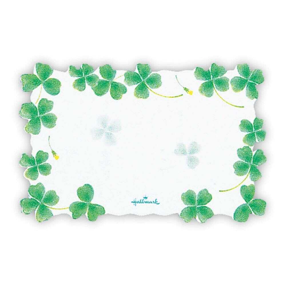 日本ホールマーク ミニメッセージカード ナチュラルクローバー2 12枚