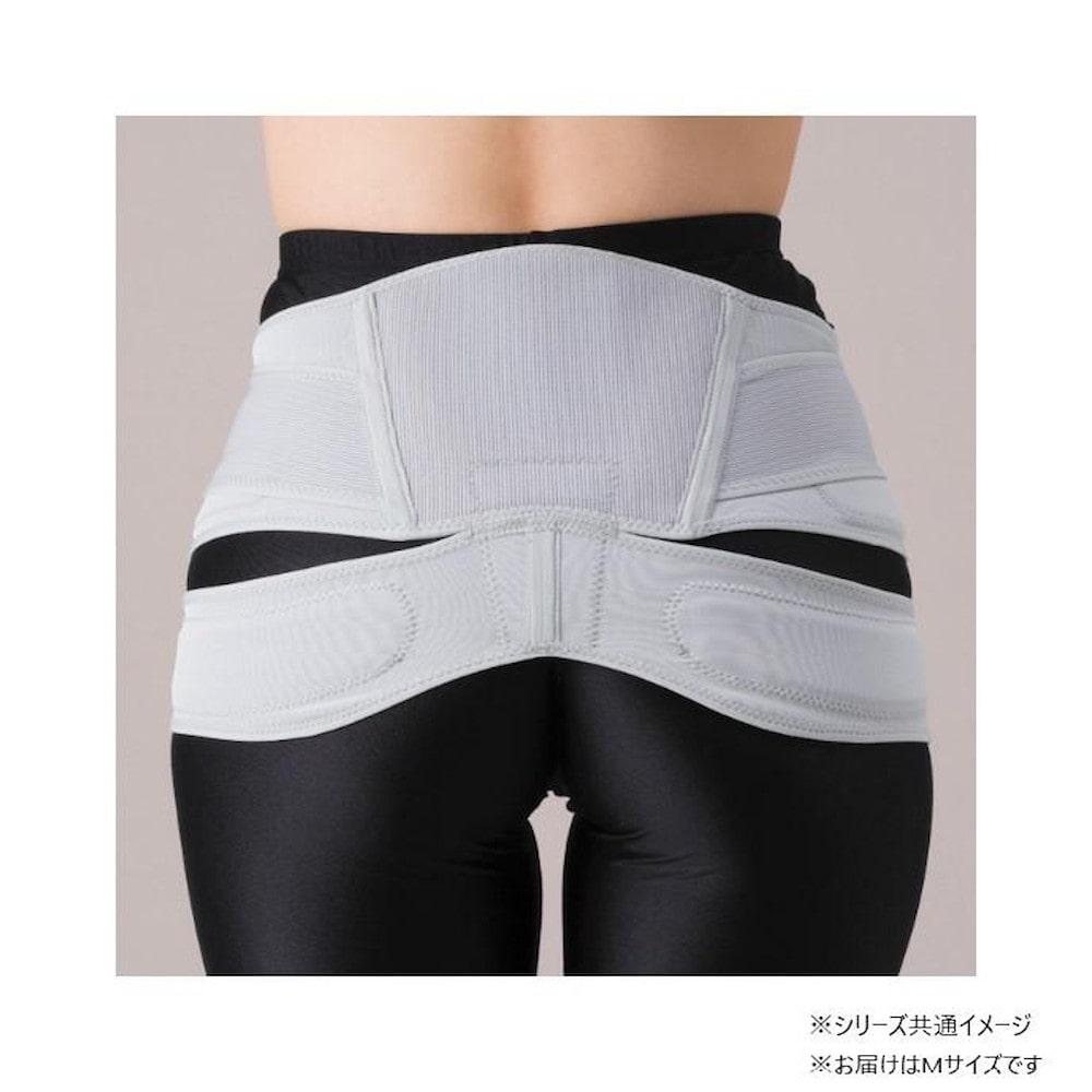 ソルボ 中殿筋+腰ガード メッシュ薄型 M メーカー直送 ▼返品・キャンセル不可【他商品との同時購入不可】