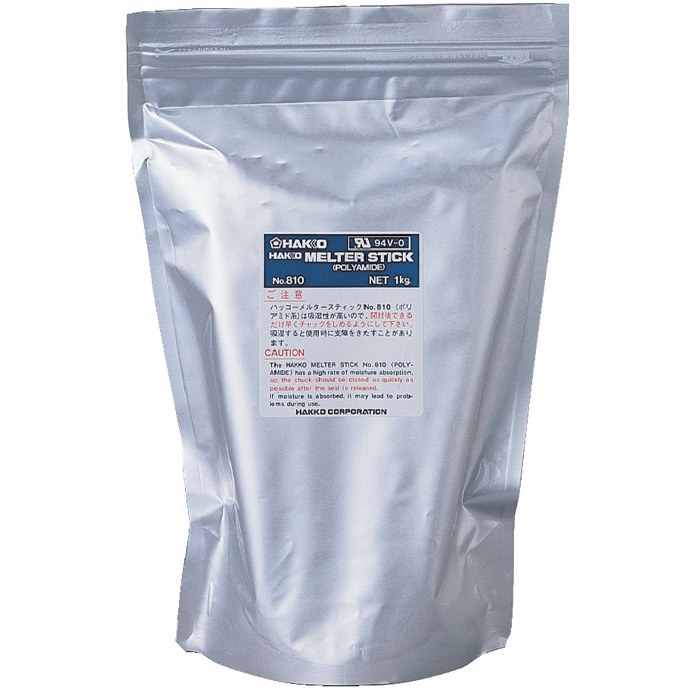 810 白光 ハッコーメルタースティック ポリアミド 1KG入 メーカー直送 ▼返品・キャンセル不可【他商品との同時購入不可】