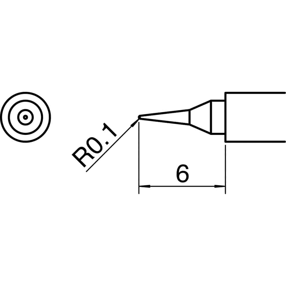 T30I 白光 こて先/I型 メーカー直送 ▼返品・キャンセル不可【他商品との同時購入不可】