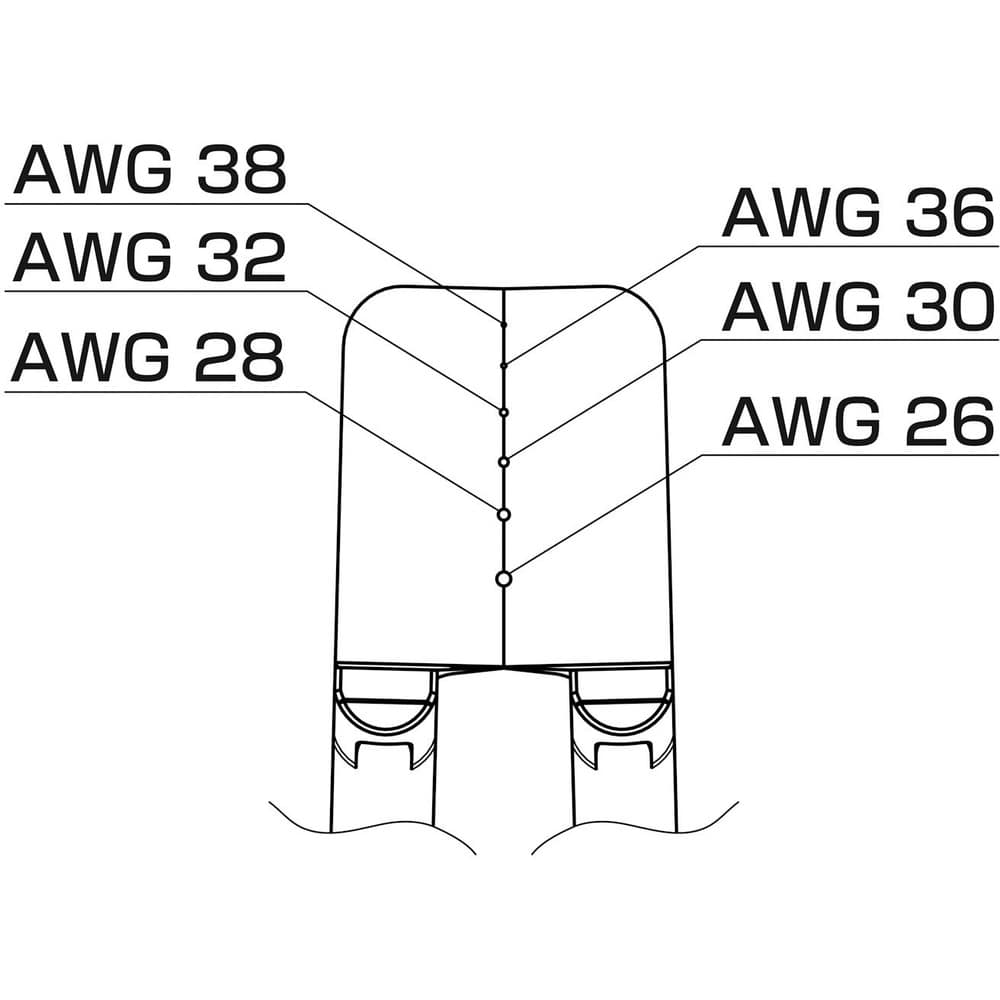 G41603 白光 ブレード 26-38AWG メーカー直送 ▼返品・キャンセル不可【他商品との同時購入不可】
