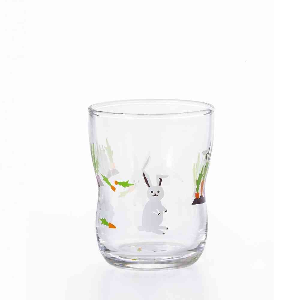 アデリア つよいこグラスS かくれんぼ うさぎ 1個