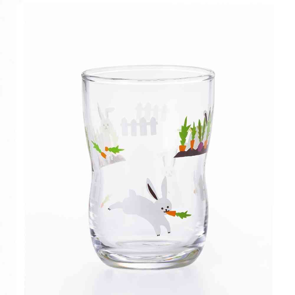 アデリア つよいこグラスM かくれんぼ うさぎ 1個