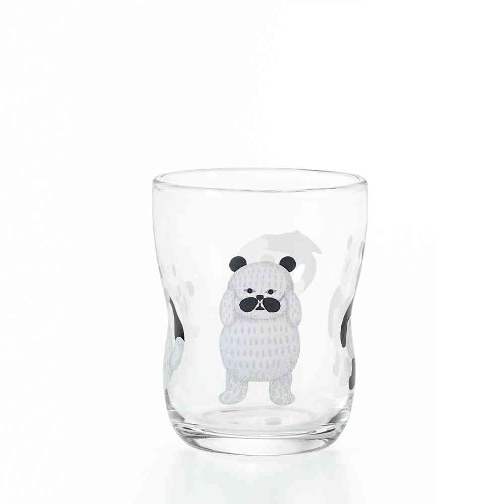 アデリア つよいこグラスS パンダ銭湯 1個