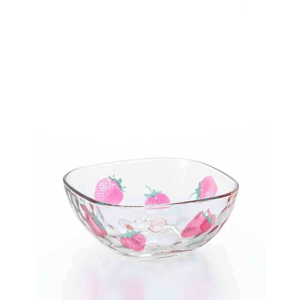 アデリア フルーツドロップ スクエアボウル イチゴ 1個