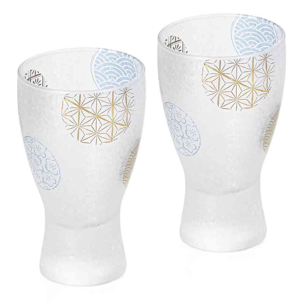 アデリア プレミアム丸紋酒グラスペアセット 100ml×2個