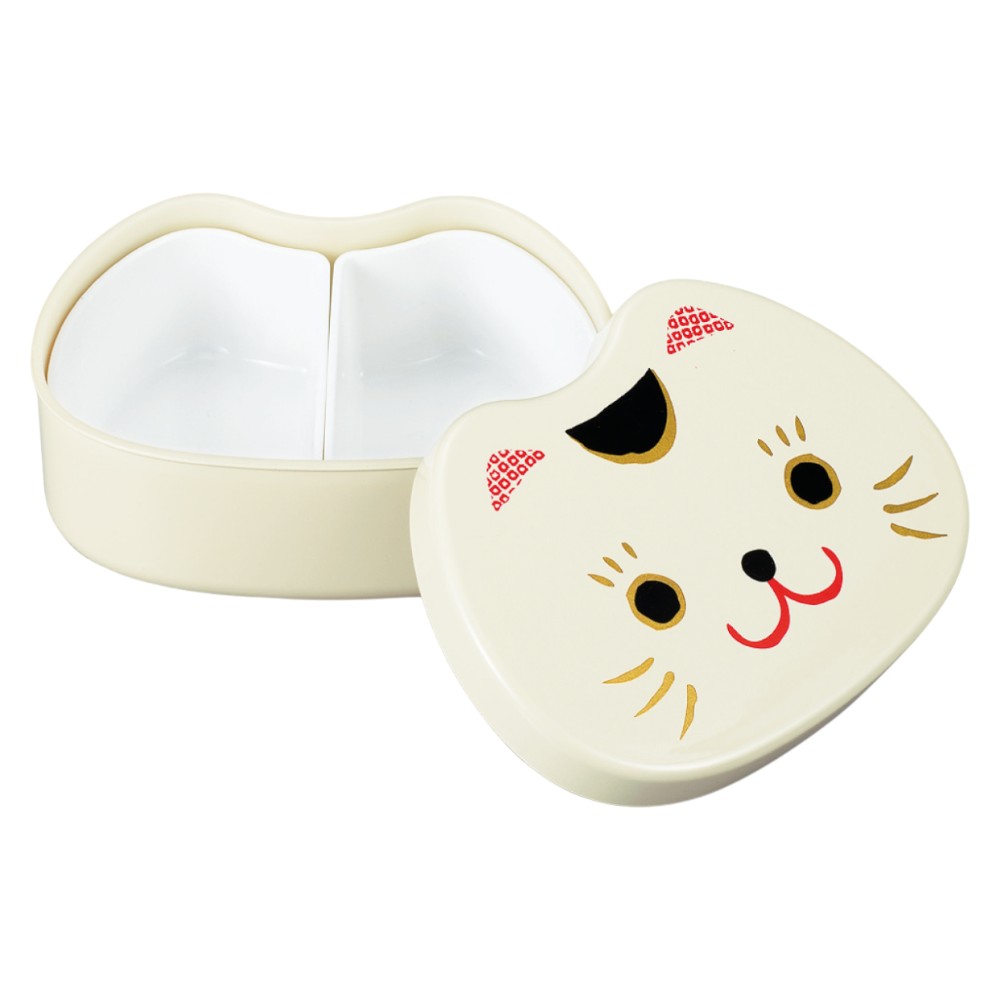 たつみや 顔のお弁当 まねきねこ