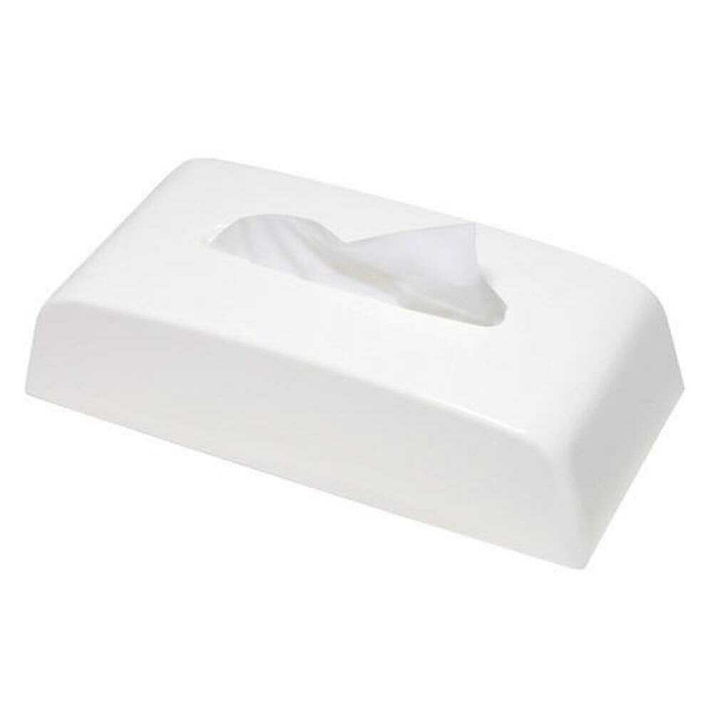 伊勢藤 ティッシュペーパーBOXマグネット付 ホワイト 1個