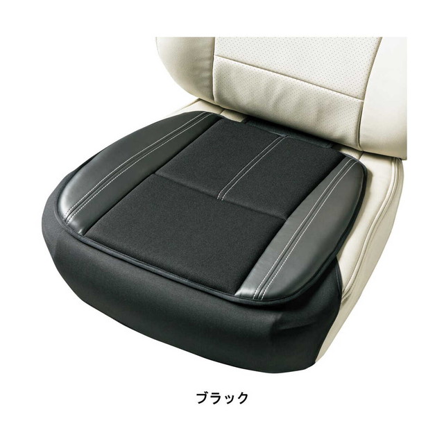 ベーシックレザー45x48cm(ヒップ型)BK