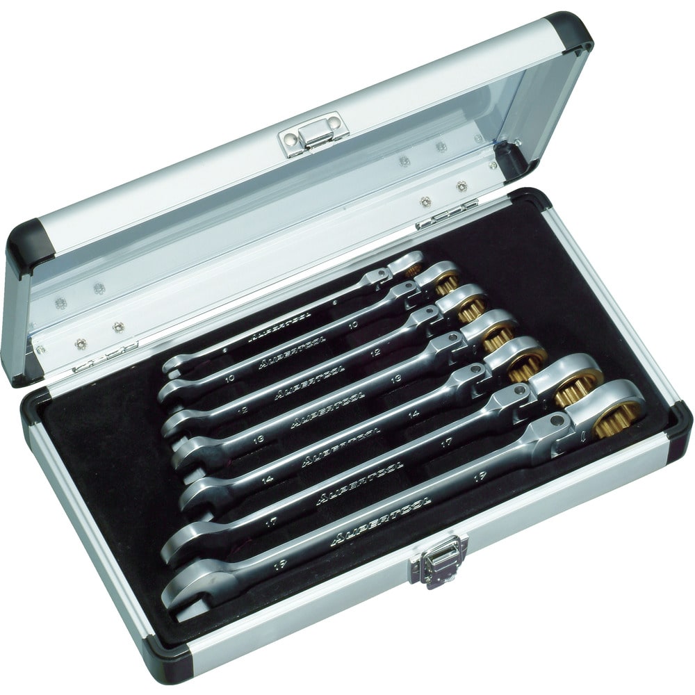 スーパー ギアレンチ7本組セット フレックスタイプ メーカー直送 ▼返品・キャンセル不可【他商品との同時購入不可】