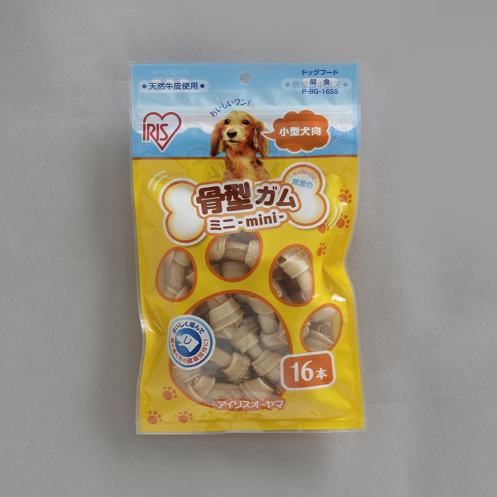 アイリスオーヤマ 骨型ガムミニ 16本