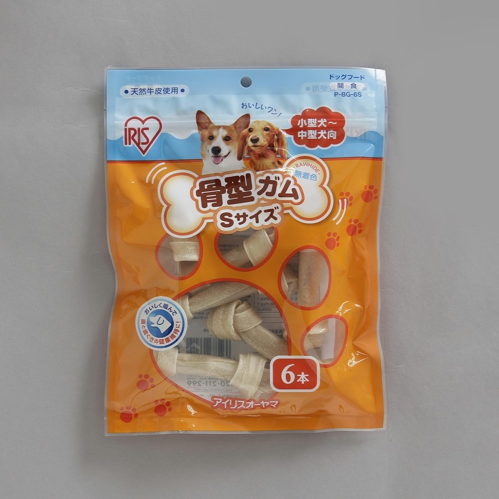 アイリスオーヤマ 骨型ガムS 6本