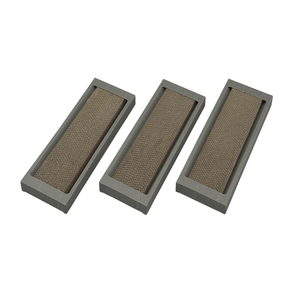 アイリスオーヤマ 猫の爪とぎ スリムタイプ 3P