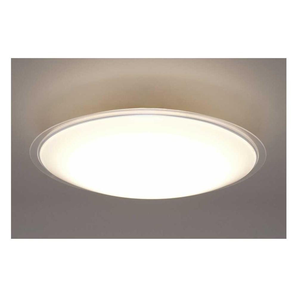 アイリスオーヤマLEDLEDシーリングライト 8畳調光 クリアフレーム