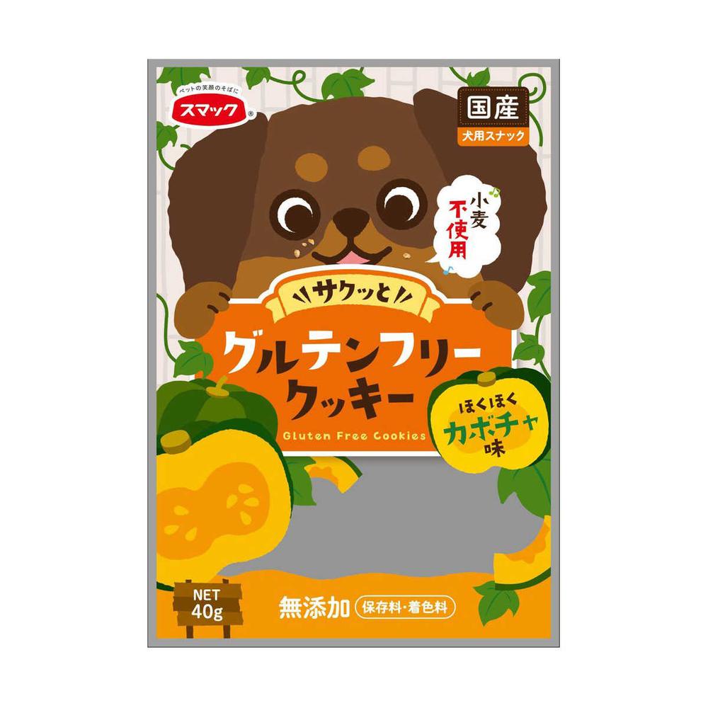 スマック グルテンフリークッキー カボチャ味 40g