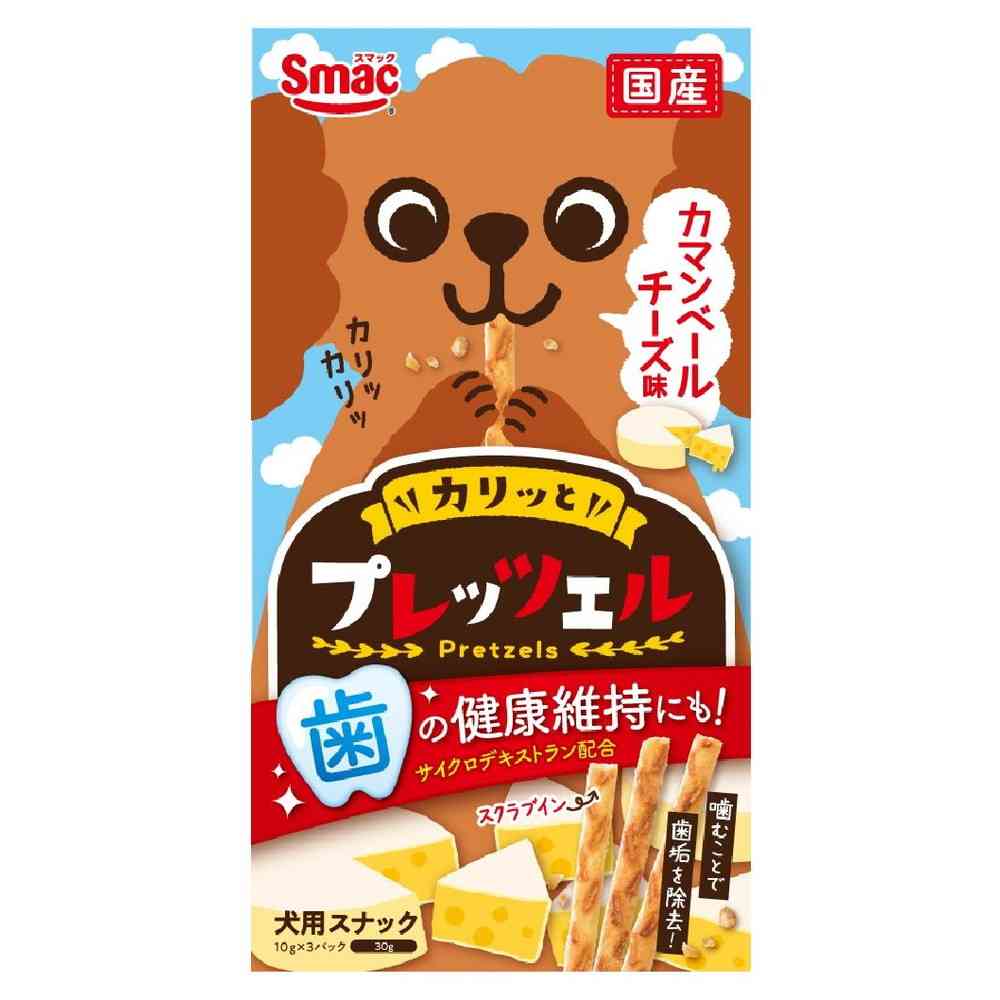 スマック プレッツェル カマンベールチーズ味 30g(10g×3パック)