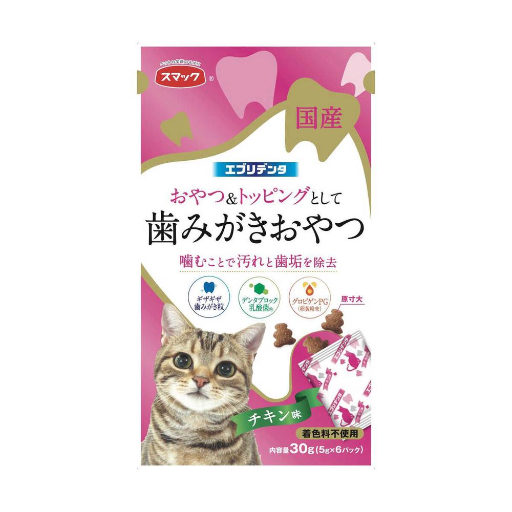 スマック エブリデンタ 猫用 チキン味 30g