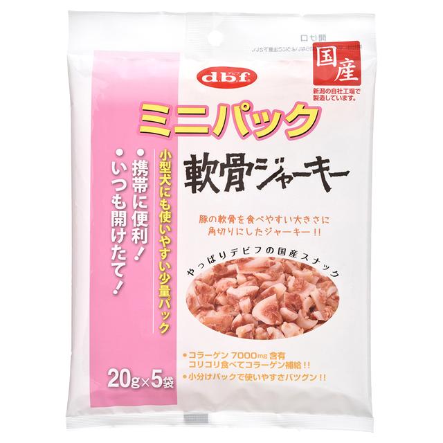デビフ ミニパック 軟骨ジャーキー 100g(20g×5袋)