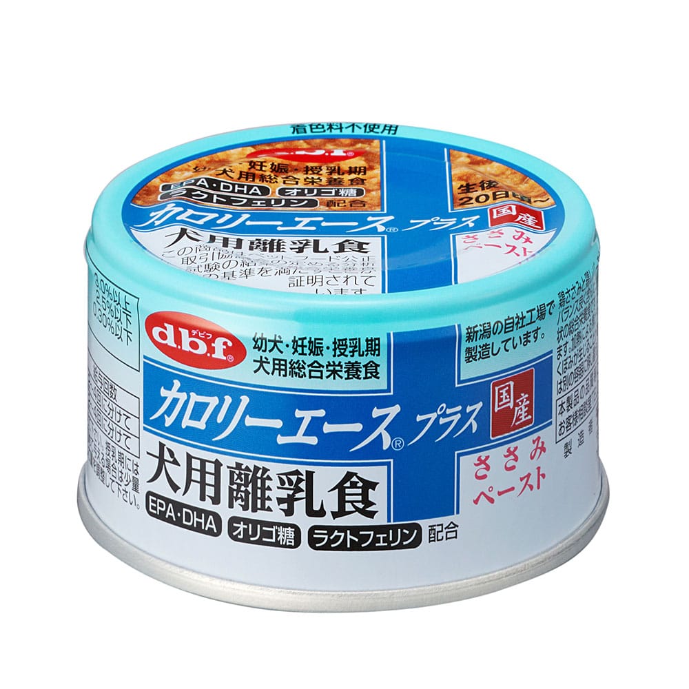 デビフペット カロリーエースプラス 犬用離乳食 ささみペースト 85g