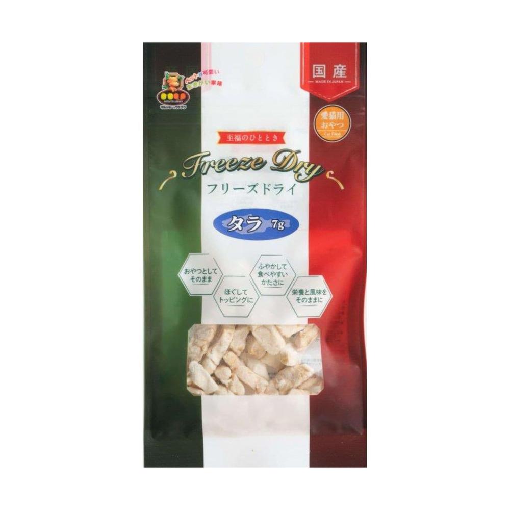 マルジョー&ウエフク フリーズドライ タラ 7g