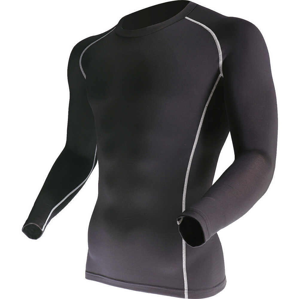 BTパワーストレッチ クルーネックシャツ BK JW174BKL メーカー直送 ▼返品キャンセル不可【他商品との同時購入不可】