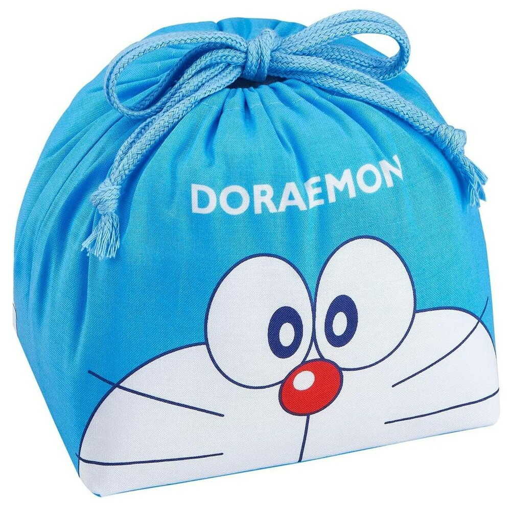 オーエスケー ドラえもん巾着弁当袋 ブルー