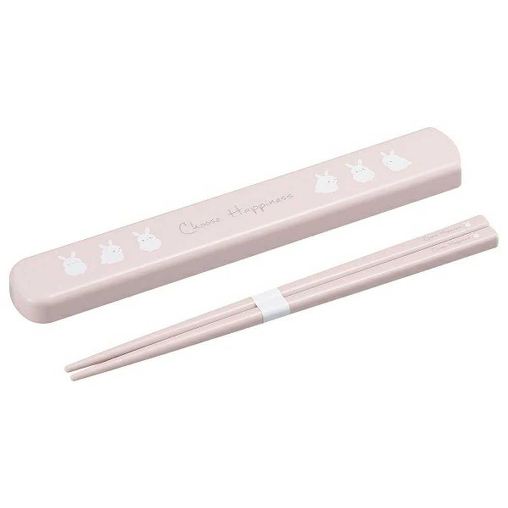 オーエスケー CHS引フタ箸箱セット ピンク