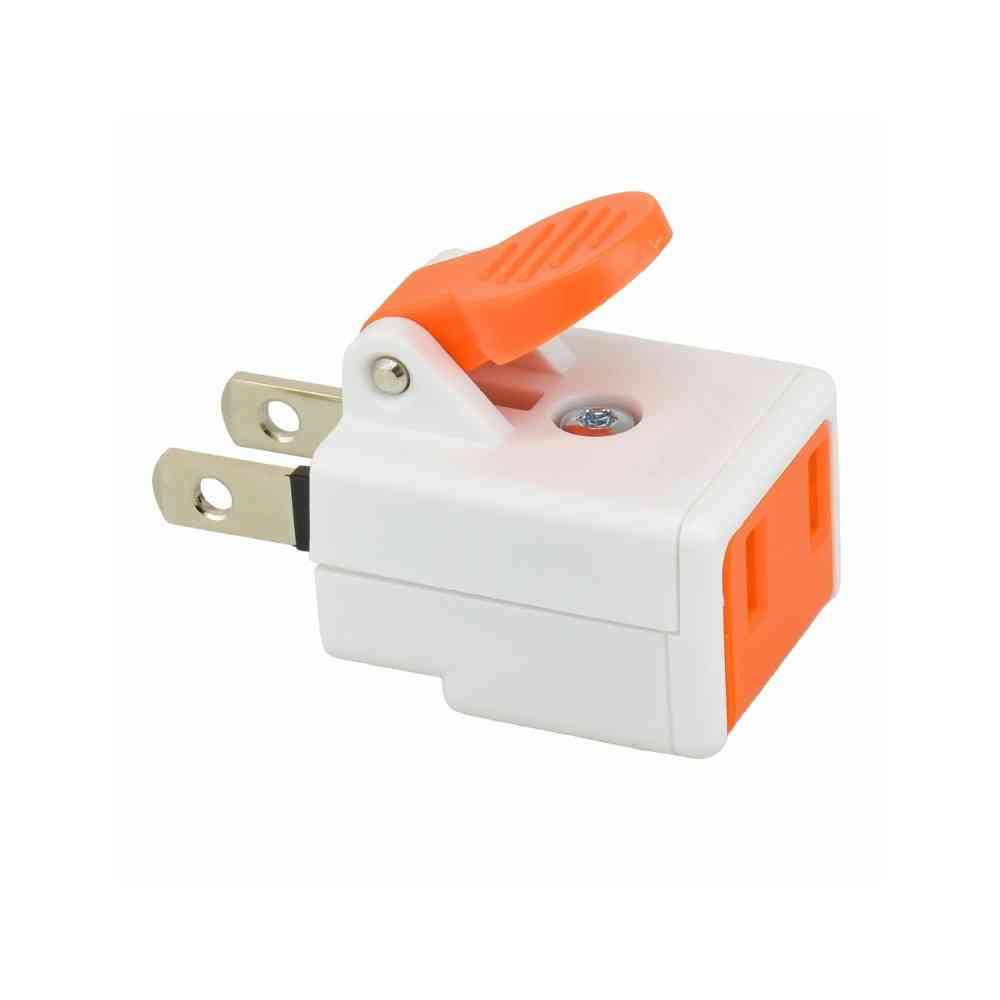 オーム電機 らく抜き プラグアダプター HS-A1249W