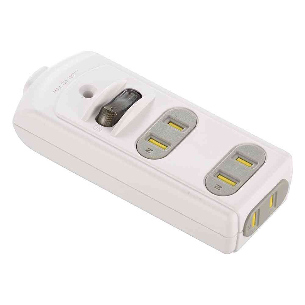 オーム電機 DIYタップ 集中スイッチ付き 3個口 HS-TM3SWX3-W