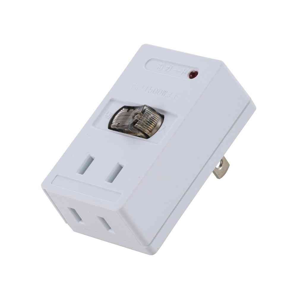 オーム電機 雷に強いLEDスイッチ付タップ HS-TMK2A2-W