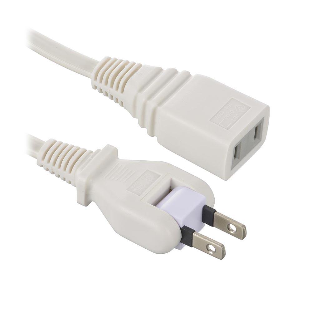 オーム電機 延長コード フリープラグ 2m