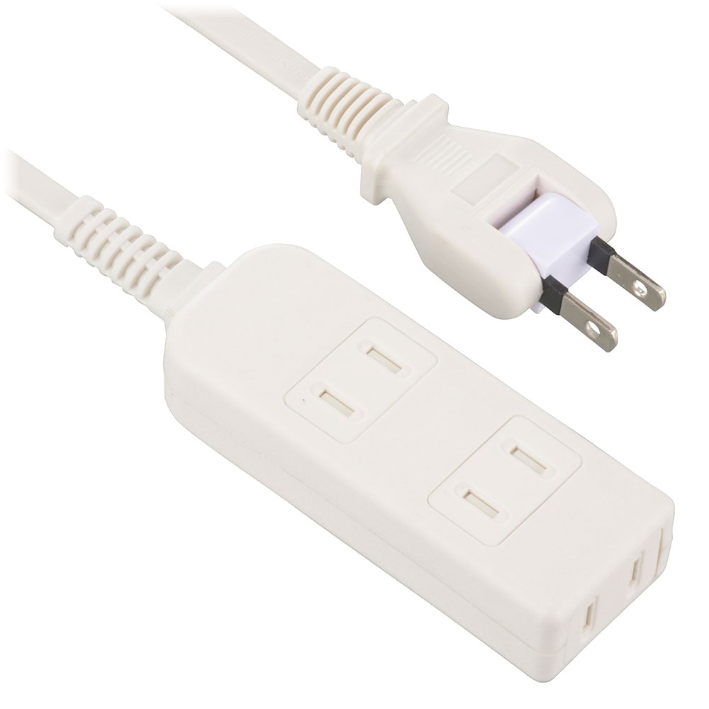 オーム電機 安全タップ3個口 1m