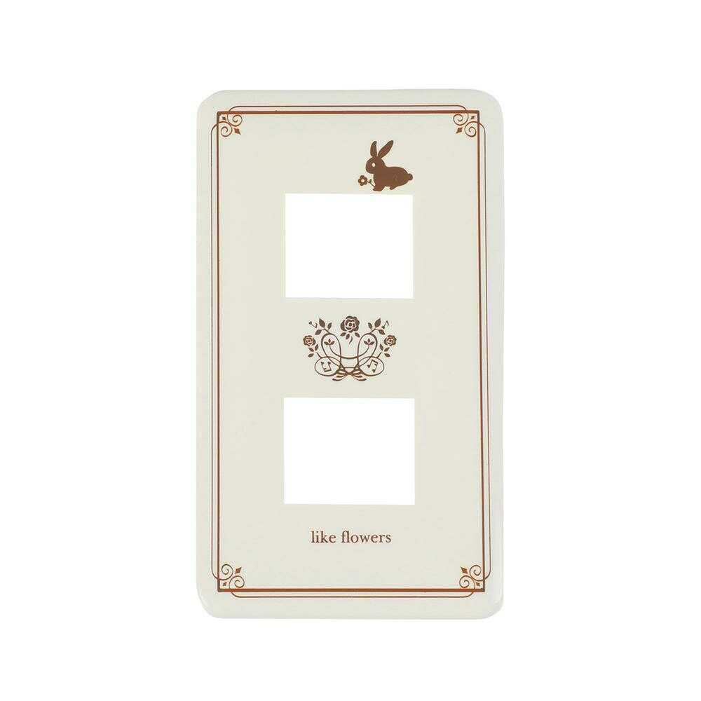 オーム電機 プレート ウサギ