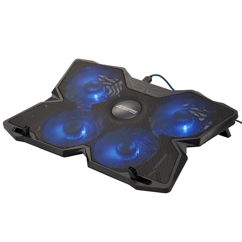 オーム電機 ノートパソコンクーラー 4ファン