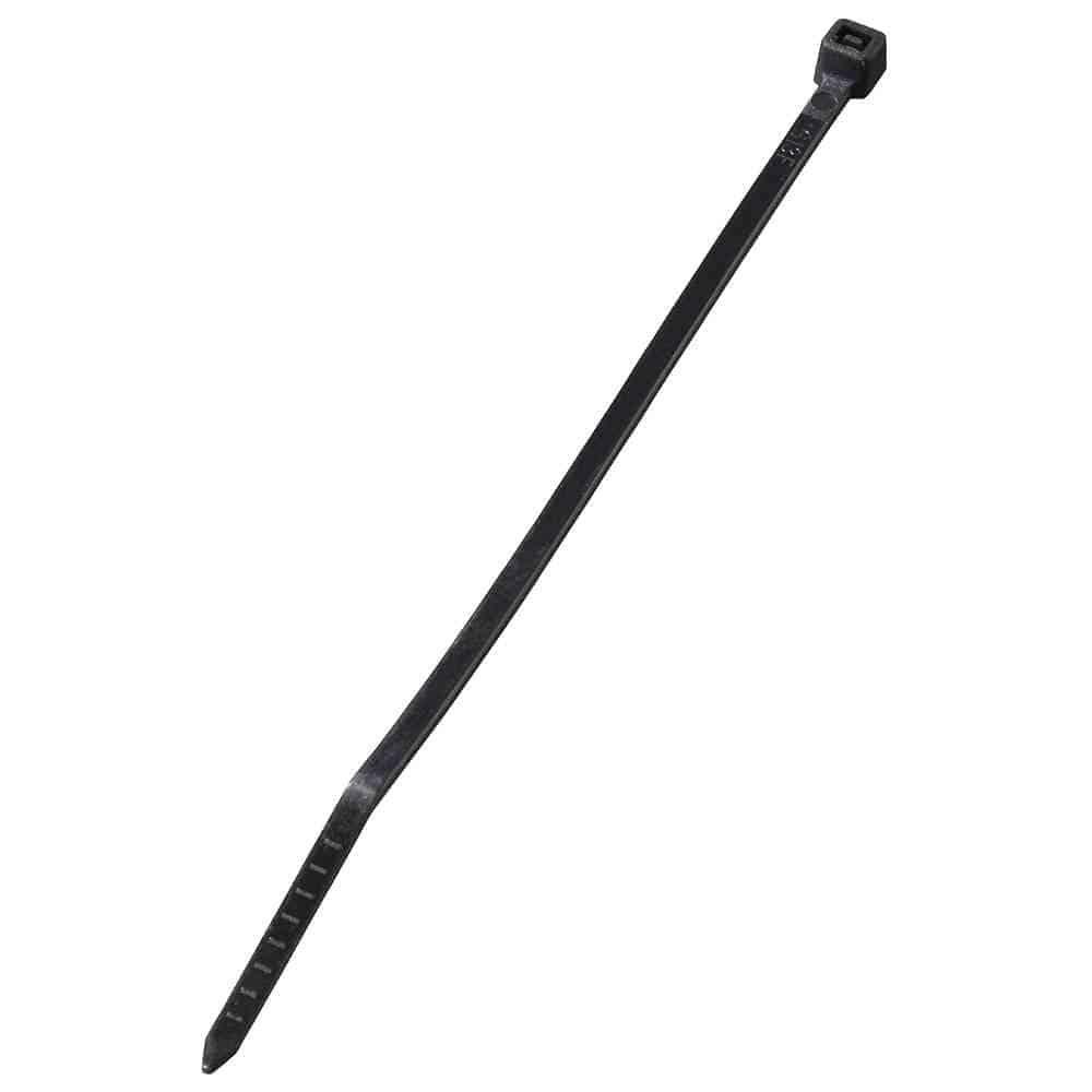 オーム電機 ロックタイ 耐候性 100mm 黒 04-3153 1000本入